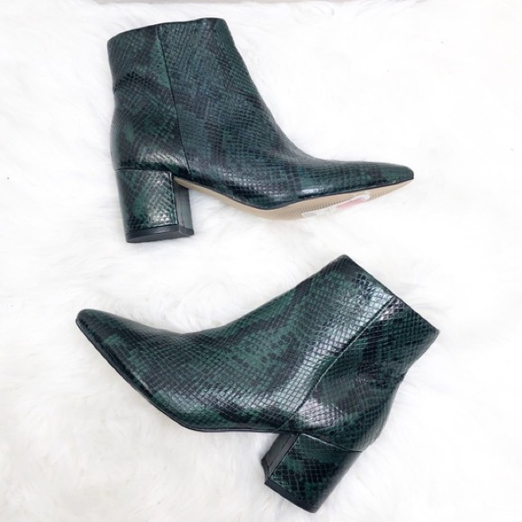 [Marc Fisher] Jelly Block Heel Booties - Picture 1 of 5